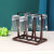 Creative Portable Iron Upside down Drain Cup Holder Living Room and Kitchen Cup Storage Rack Cup Rack Holder