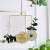 Iron Pendant DIY Nordic Style Creative Wall Hangings Ins Home Hemp Rope Pendant Artificial Flower Wall Decoration