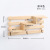 Modern Minimalist Creative Retro Wood Stair Shelf Home Decoration Wall Storage Wall Shelf