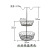 Double-Layer Banana Rack Fruit Basket New Year Guest Restaurant Dried Fruit Tray Vegetables Snack Storage Basket Wrought Iron Fruit Basket