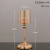 INS Light Luxury French Iron Golden Candlestick Decoration European Dining Table Decorations Candlelight Dinner Candle Candlestick