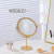 Nordic Ins Iron Makeup Mirror Desktop Online Celebrity Mirror Home Dormitory Dresser Rotatable Dressing Mirror
