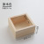 Wholesale Creative Wooden Desktop Storage Box Log Square Small Wooden Box Sundries Storage Box Storage Box