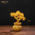 Citrine Pachira Macrocarpa Money Tree Blessing Purse Resin Decorations Counter Desktop Pachira Macrocarpa Craft Ornaments