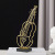 Nordic Ins Iron Guitar Violin Decoration Musical Instrument Model Hallway Wine Cabinet Home Decorative Crafts Furnishings