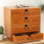 Wholesale Zakka Vintage Solid Wood Four-Layer Drawer Office Desktop Storage Cabinet Home Sundries Storage Box