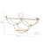 INS Creative Simple Nordic Style Wall Hangings Living Room Bedroom Room Restaurant Decorations Non-Marking Shelves Iron