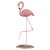 Pink Girl Heart Ins Resin Flamingo Ornament Nordic Living Room Desktop Station Flamingo Ornament Furnishing