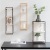 Factory Direct Supply Simple Ins Iron Grid Shelf Home Wall Decorations Punch-Free Shelf Key Holder