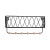 Nordic Iron Grid Wall Storage Rack Punch-Free Living Room And Kitchen Wall-Mounted Storage Organizer