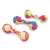 Pet Toy Braid Dumbbell Dog Dog Chewing Rope Small Size Woven Cotton Rope Toys Factory Direct Sales