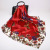 22 Autumn New Silk Scarf Wholesale Satin Artificial Silk Female 90cm Large Kerchief Ash Purple Hand Gift Scarf