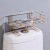 Light Luxury Iron Toilet Toilet Shelf Storage Rack Bathroom Wall Storage Rack Toilet Toilet Upper Shelf