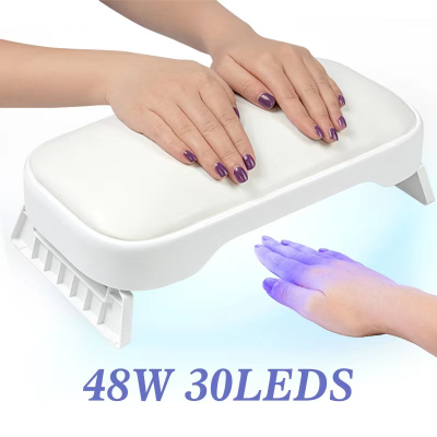 Hand Pillow Hot Lamp White Can Be Heating Lamp Can Be Hand Pillow Nail Phototherapy Machine Manicure Implement