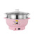 Multi-Functional Integrated Electric Caldron Large Capacity Double-Layer Steamer Student Dormitory Small Household Appliances Pot Takeaway Gift Hot Pot