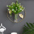 Iron Ins Wall Dried Flower Wall Hanging Vase Wall Decoration Wall Wall Hangings Home Living Room Background Wall Decorations