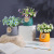 Nordic Little Daisy Simulation Plant Bonsai Greenery Decoration Home Wedding Decorations Artificial/Fake Flower Wholesale