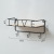 Simple Ins Style Iron Art Partition Wall Bathroom Rack Hook Living Room Bedroom Bathroom Towel Hook