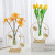 Creative Home Decorations Living Room Desktop Flower Arrangement Ornaments Ins Dining Table Fake Flowers Artificial Flower Vase Advanced Sense