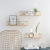 Simple Modern Iron Wood Shelf Creative Home Living Room Wall Multi-Functional Sundries Storage Organizing Rack