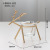 Modern Minimalist Creative Wrought Iron Christmas Candlestick Deer Decoration Dining Table Entrance Layout Decorative Crafts Decoration