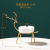 INS Personality Deer Elk Ceramic Ashtray Nordic Light Luxury Golden Office Home Windproof Ashtray