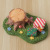 Zakka Mini Resin Grass Stump Decoration Micro Landscape Accessories Resin Small House Background Prop Decoration