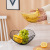 Nordic Ins Fruit Basket Iron Modern Creative Kitchen Vegetable Basket Drain Basket Home Living Room Candy Snack Fruit Plate