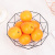 INS Nordic Style Creative Iron Fruit Plate Living Room Home Hollow Large Fruit Snack Storage Rim Fruit Plate