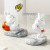 Creative Cute Cartoon Bunny Mobile Phone Stand Desktop Resin Decorations Student Dormitory Lazy Binge-Watching Tool