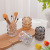 Simple Ins Style Creative Crystal Glass Make-up Barrel Home Decorations Soft Decoration Ornaments Pen Holder Storage Bucket Furnishings