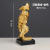 European Character Abstract Silence Is Gold Resin Statue Decoration Home Ornament Hallway Decoration Resin Crafts