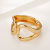 Gold Bracelet Original Design Female European and American Fashion Cool Exaggerated Style Alloy Strength Factory Wholesale Hand Jewelry