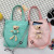 2022 New Korean Style Fashion Bear Canvas Bag Large Capacity Women's Shoulder Bag Casual Student Make-up Bag