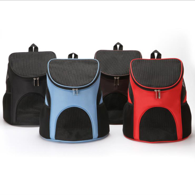 New Pet Backpack Portable Outdoor Breathable Cat Bag Large Capacity Pet Travel Foldable Dog Diaper Bag