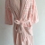 Coral Velvet Pajamas Factory Direct Sales Thick Bathrobe Male and Female Large Size Long Solid Color