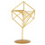 Nordic Creative Happiness Cube Abstract Light Luxury Iron Craft Decorations Home Living Room TV Cabinet Table Decoration Furnishings