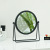 Retro Ins Nordic Dressing Table Desktop Makeup Mirror Dormitory Desktop Portable Student Household Rotating Vanity Mirror