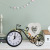 Amazon Hot Selling Practical European Wrought Iron Bicycle Home Decorative Creative Photo Frame Clock Bicycle Ornaments