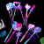 Glow Stick Five-Pointed Star Love Stick LED Light Sticks Night Market Luminous Toys Night Market Stall Supply Hot Sale