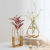 Nordic Creative Simple Hydroponic Vase Decoration Ins Style Living Room Fake Flower Flower Container Bedroom Dining Table Decoration Wholesale