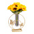 Home Artificial Flower Decoration Living Room Desktop Artificial Flower Flower Container Dining Table Hydroponic Vase Decoration Affordable Luxury Style Decoration