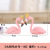 Nordic Home Ins Flamingo Ornament Cake Decorations Birthday Gift Flamingo Resin Handiwork Decoration