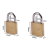 Imitation Copper Lock Head Pujiang Padlock Iron Padlock Lock Head Imitation Copper Padlock