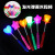 Glow Stick Five-Pointed Star Love Stick LED Light Sticks Night Market Luminous Toys Night Market Stall Supply Hot Sale