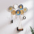 Creative Iron Hook Key Hallway Entrance Wall Hanging Shelf Wall Decoration Clothes Rack Coat Hook