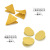 Creative Potato Chips Sealing Clip Triangle Oval Shape Ticket Clips Notebook Clips for Storage Snack Seal Clip