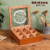 Zakka Vintage Wooden Box Grocery Dust-Proof Storage Box Hand-Made Jewelry Display Cabinet Cosmetics Compartment Tray with Lid