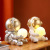 Cartoon Resin Astronaut Spaceman Small Night Lamp Decoration Living Room Bedroom Decoration Decoration Creative Birthday Gift