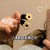 Velvet Flower Barrettes Small Side Clip Flocking Hairpin Bangs Side Clip Milk Coffee Color Cute Hair Accessories Female